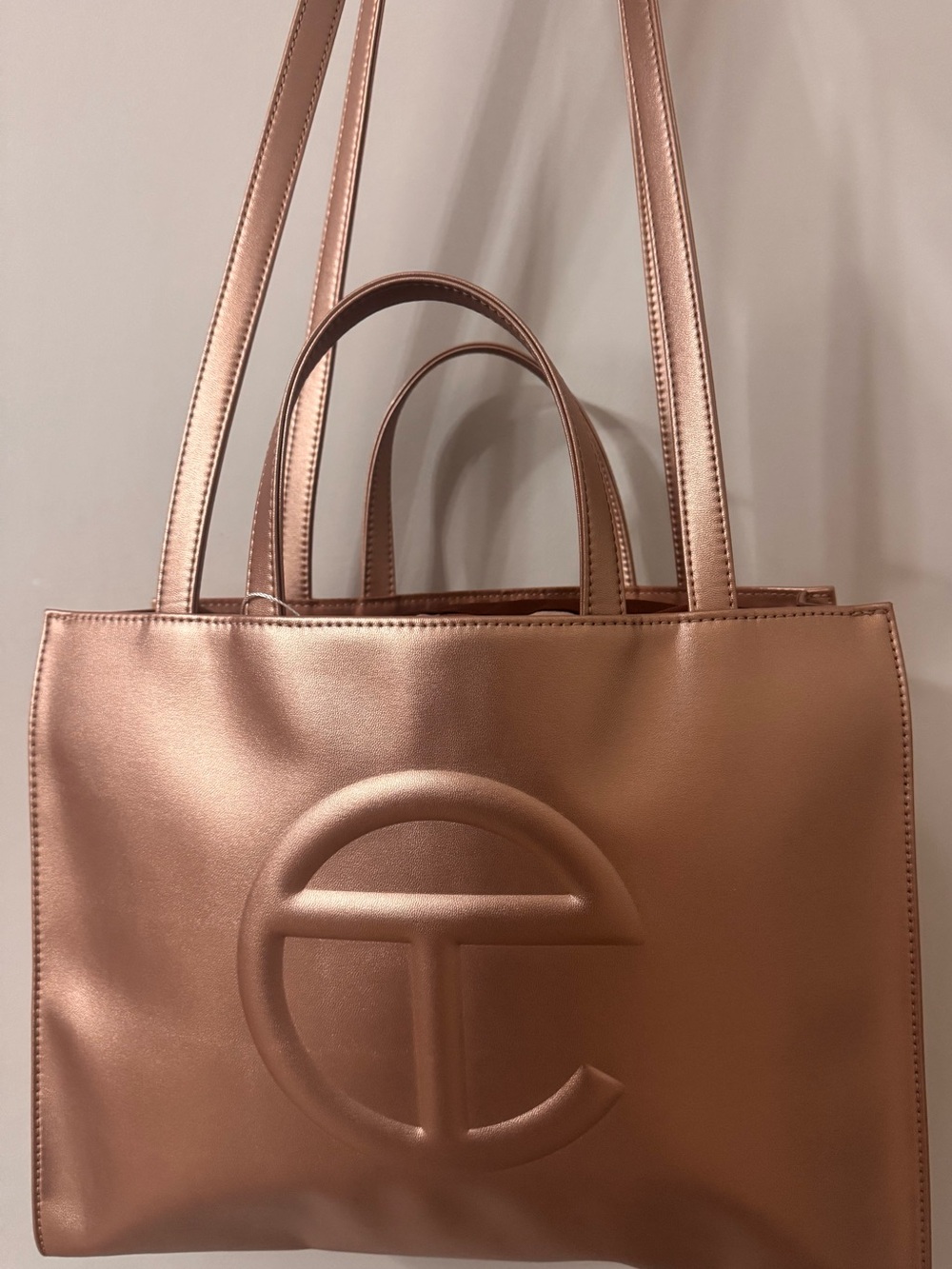 Telfar Logo Tote in Brown NWT